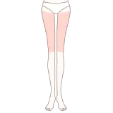 膝上