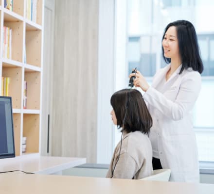 診察の様子